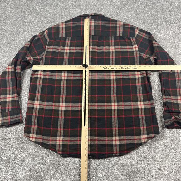 Pendleton Flannel Shirt Mens Extra Large Mason Cotton Button Down Outdoors Brown - Picture 7 of 11